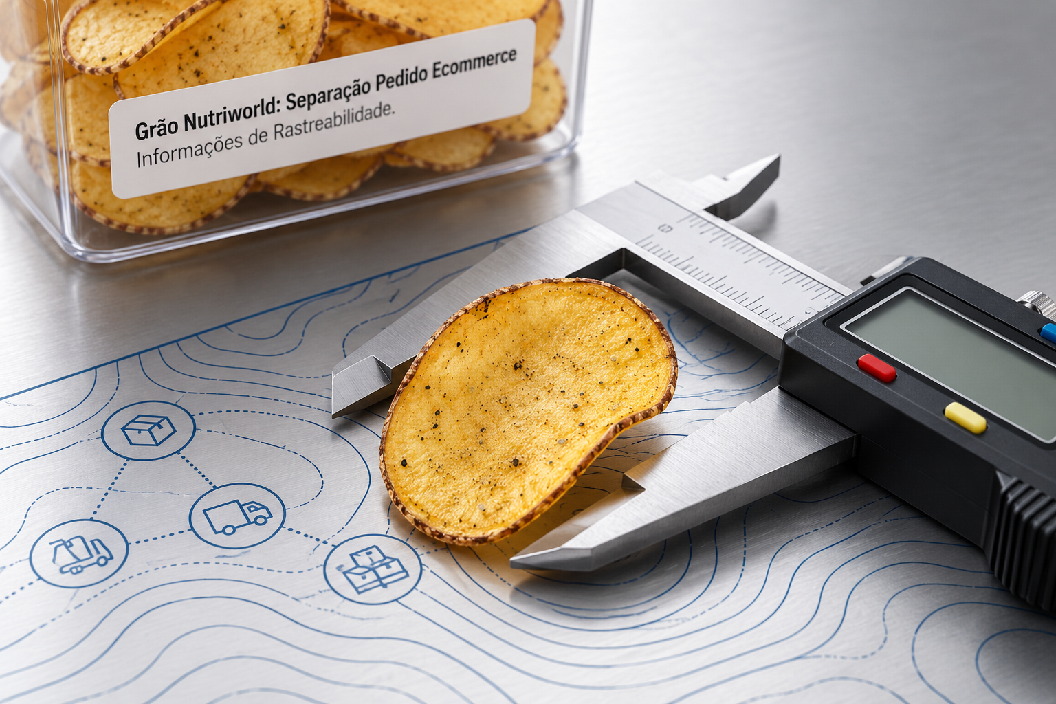 Chips De Batata Doce Com Lemon Pepper